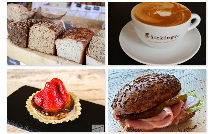 Bäckerei Sickinger | Konditorei | Cafe | In der Nähe