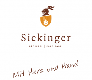 Mit Herz und Hand | Logo | Bäckerei Sickinger | Gräfelfing | Planegg | Martinsried | Krailling | Gauting